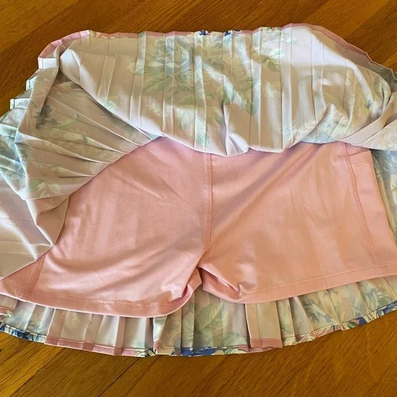 Laura Ashley Tennis and Golf Skort Pink with Floral Print Women’s Size Small NWT - Picture 4 of 6